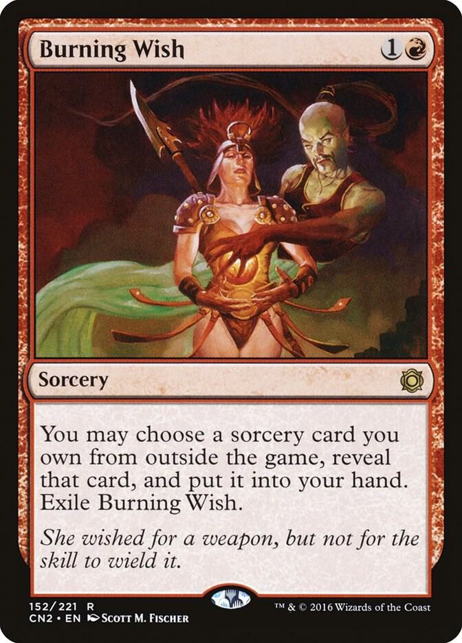 Burning Wish (152) [Conspiracy: Take the Crown]