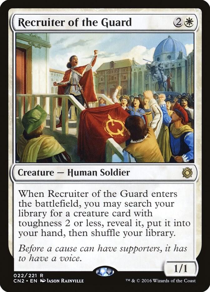 Recruiter of the Guard (22) [Conspiracy: Take the Crown]