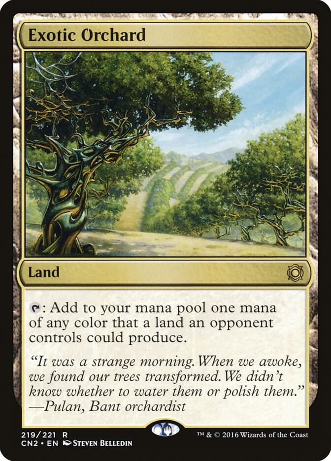 Exotic Orchard (219) [Conspiracy: Take the Crown]