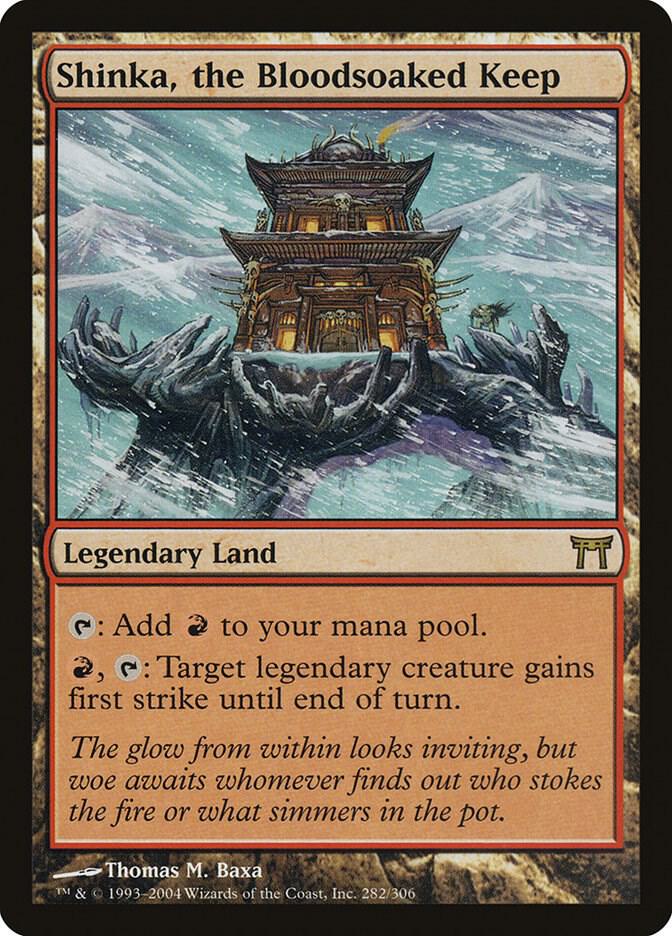 Shinka, the Bloodsoaked Keep (282) [Champions of Kamigawa]