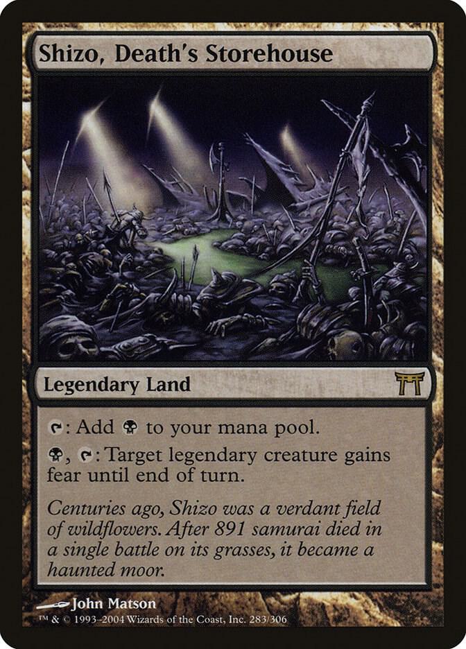 Shizo, Death's Storehouse (283) [Champions of Kamigawa]