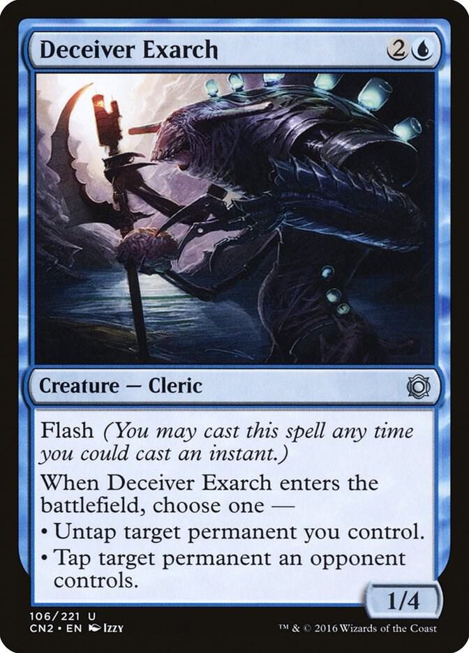 Deceiver Exarch (106) [Conspiracy: Take the Crown]
