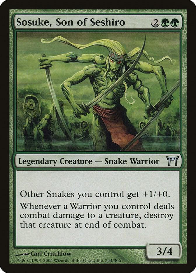 Sosuke, Son of Seshiro (244) [Champions of Kamigawa]