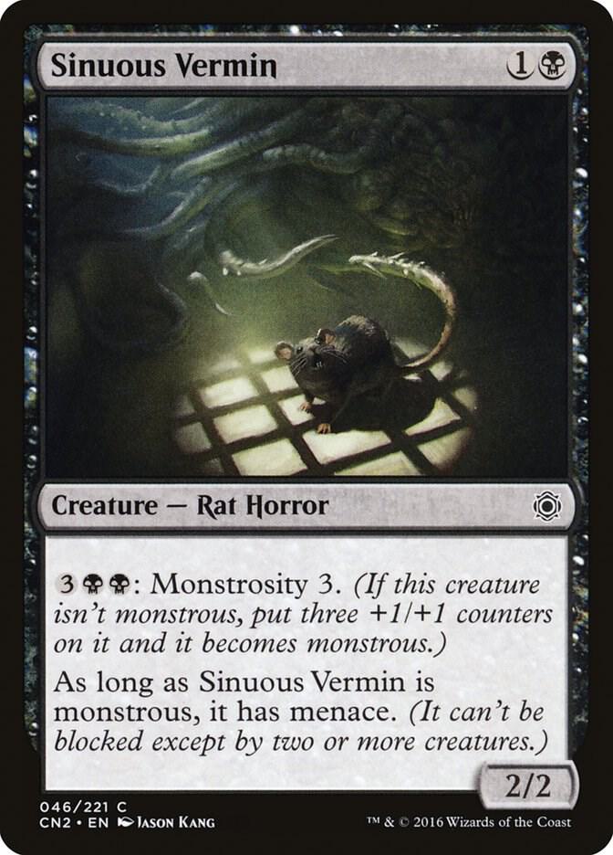 Sinuous Vermin (46) [Conspiracy: Take the Crown]