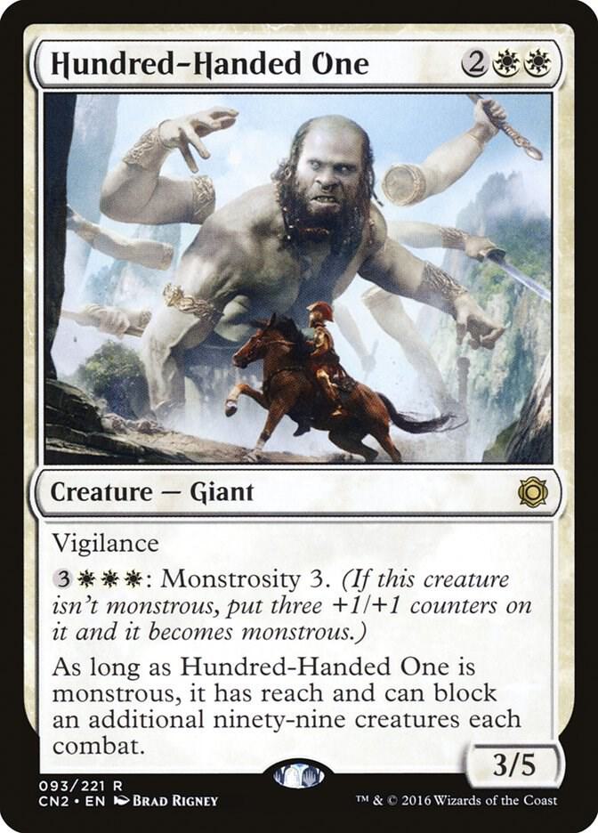 Hundred-Handed One (93) [Conspiracy: Take the Crown]