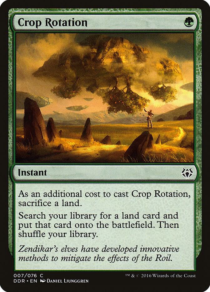 Crop Rotation (7) [Duel Decks: Nissa vs. Ob Nixilis]