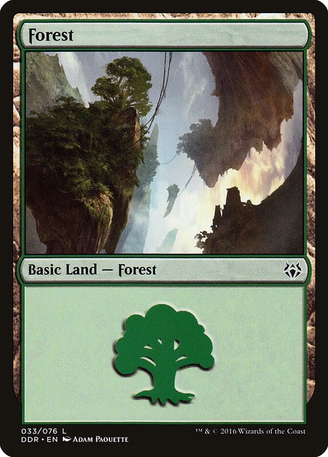 Forest (033) [Duel Decks: Nissa vs. Ob Nixilis]