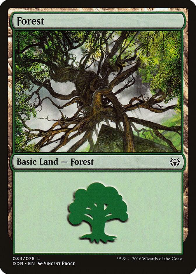 Forest (034) [Duel Decks: Nissa vs. Ob Nixilis]