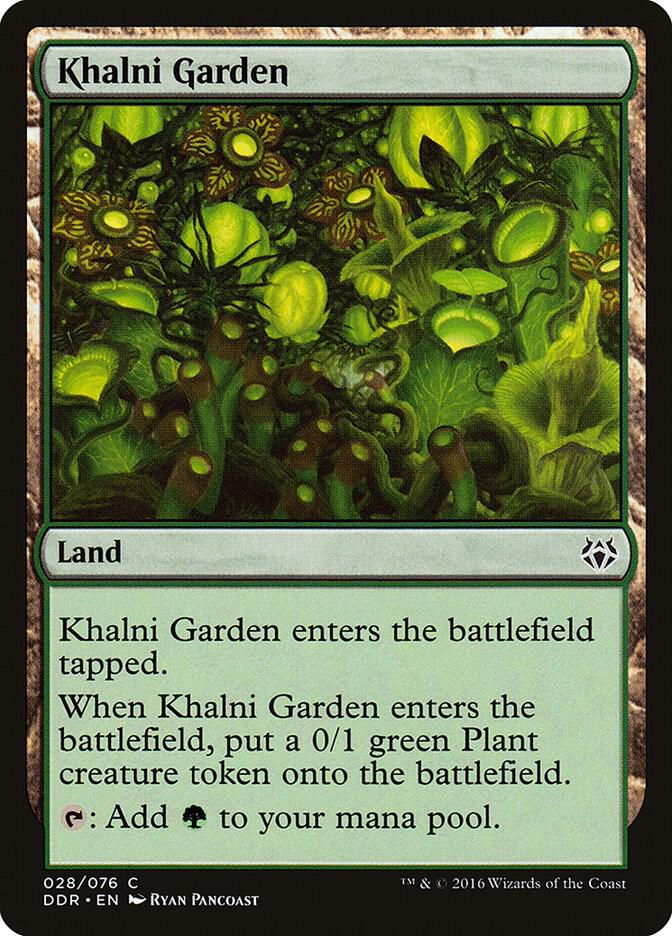 Khalni Garden (28) [Duel Decks: Nissa vs. Ob Nixilis]