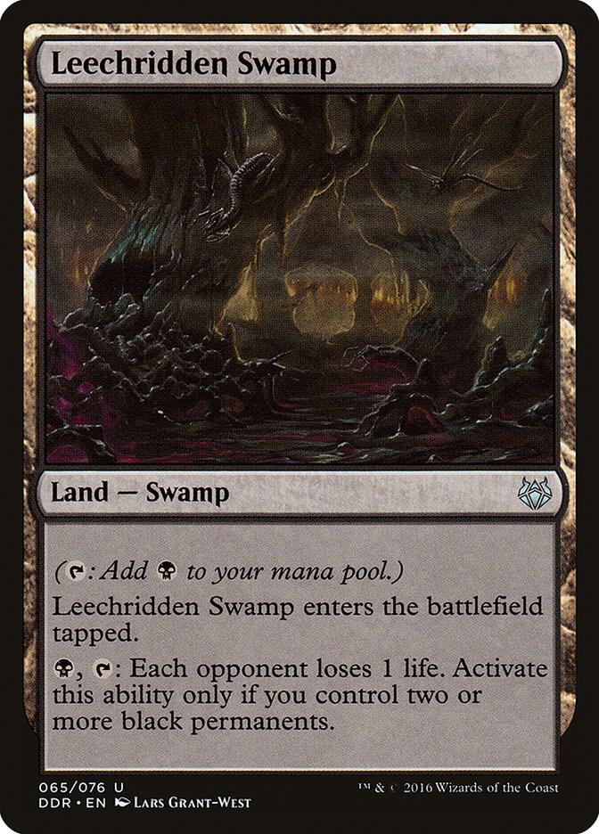 Leechridden Swamp (65) [Duel Decks: Nissa vs. Ob Nixilis]