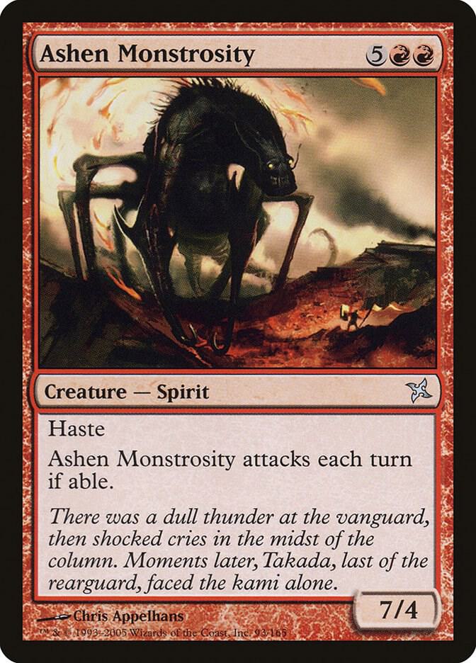 Ashen Monstrosity (93) [Betrayers of Kamigawa]