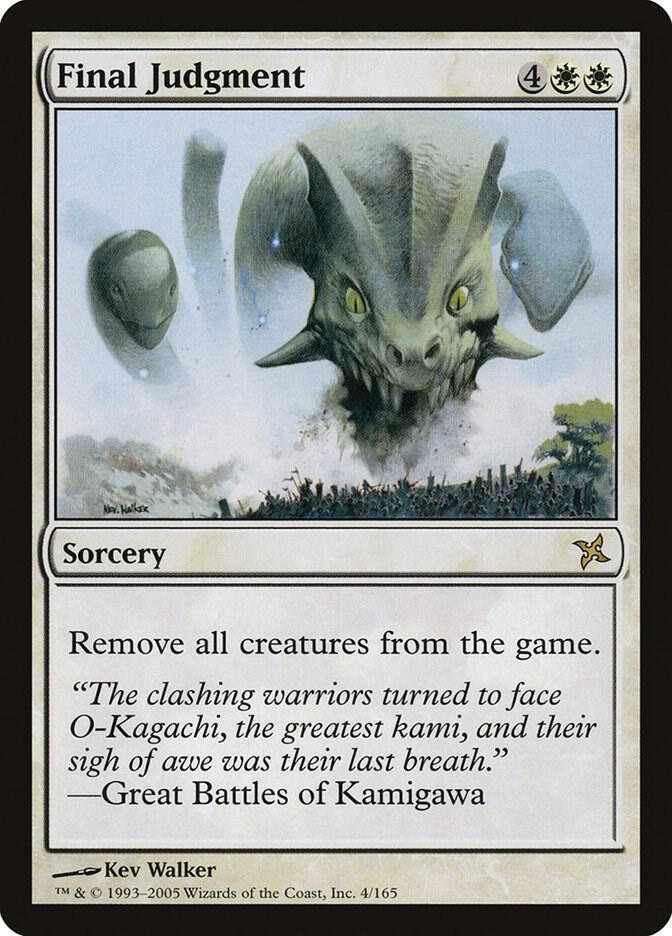 Final Judgment (4) [Betrayers of Kamigawa]