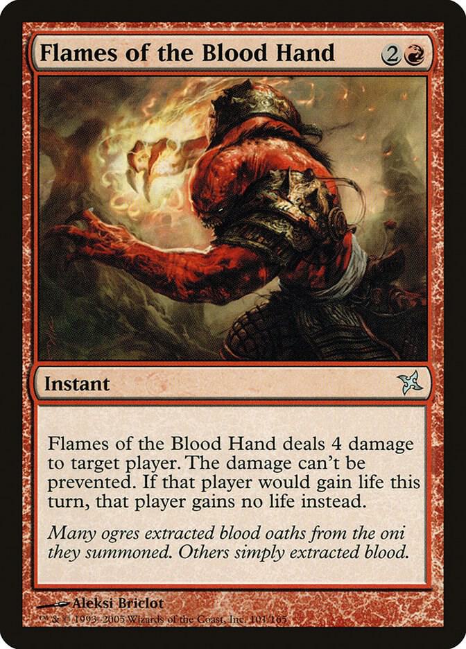 Flames of the Blood Hand (101) [Betrayers of Kamigawa]