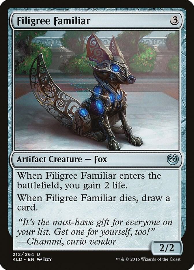 Filigree Familiar (212) [Kaladesh]