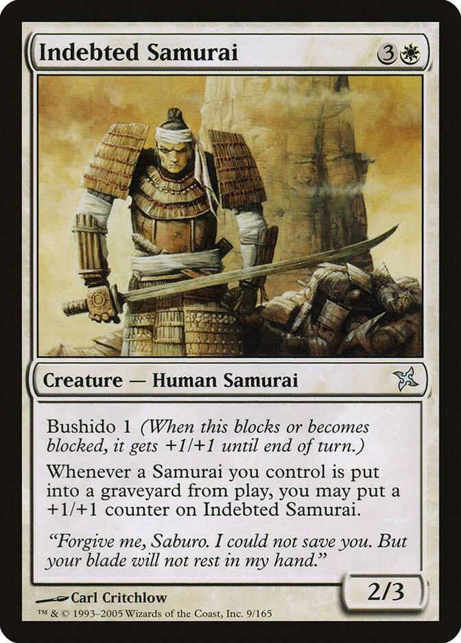 Indebted Samurai (9) [Betrayers of Kamigawa]