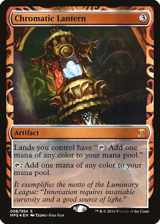 Chromatic Lantern (8) [Kaladesh Inventions]