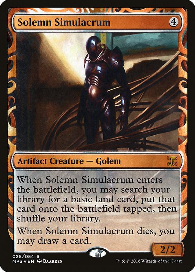 Solemn Simulacrum (25) [Kaladesh Inventions]