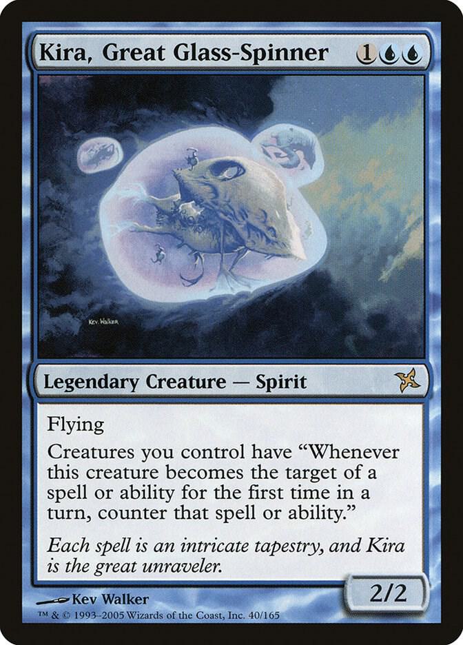 Kira, Great Glass-Spinner (40) [Betrayers of Kamigawa]