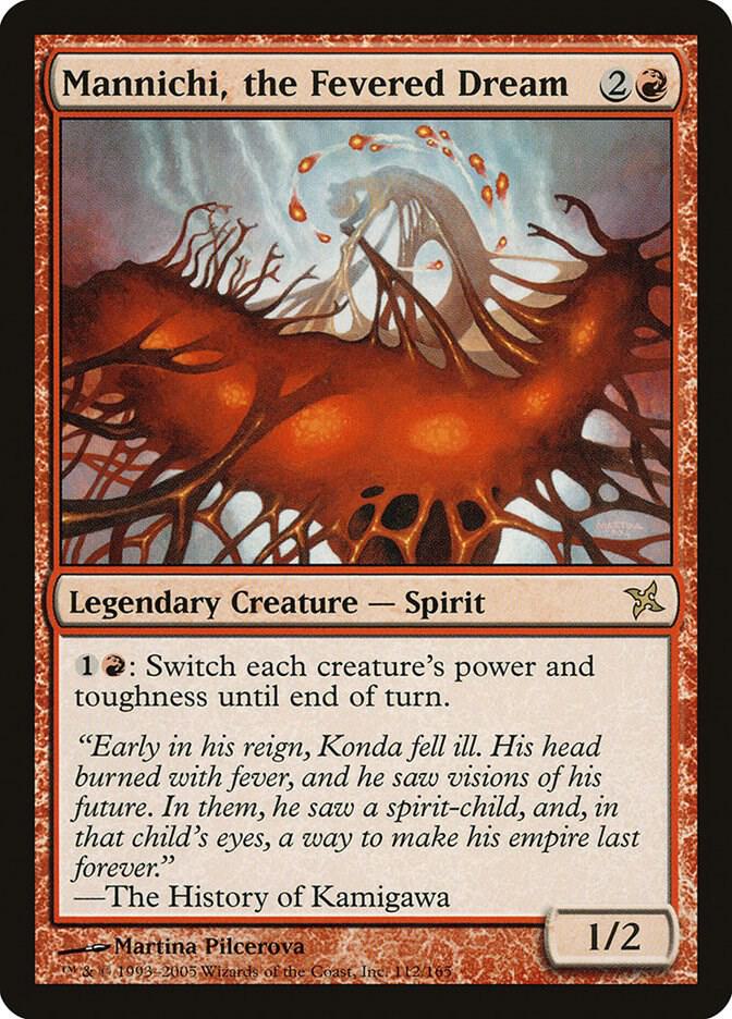 Mannichi, the Fevered Dream (112) [Betrayers of Kamigawa]