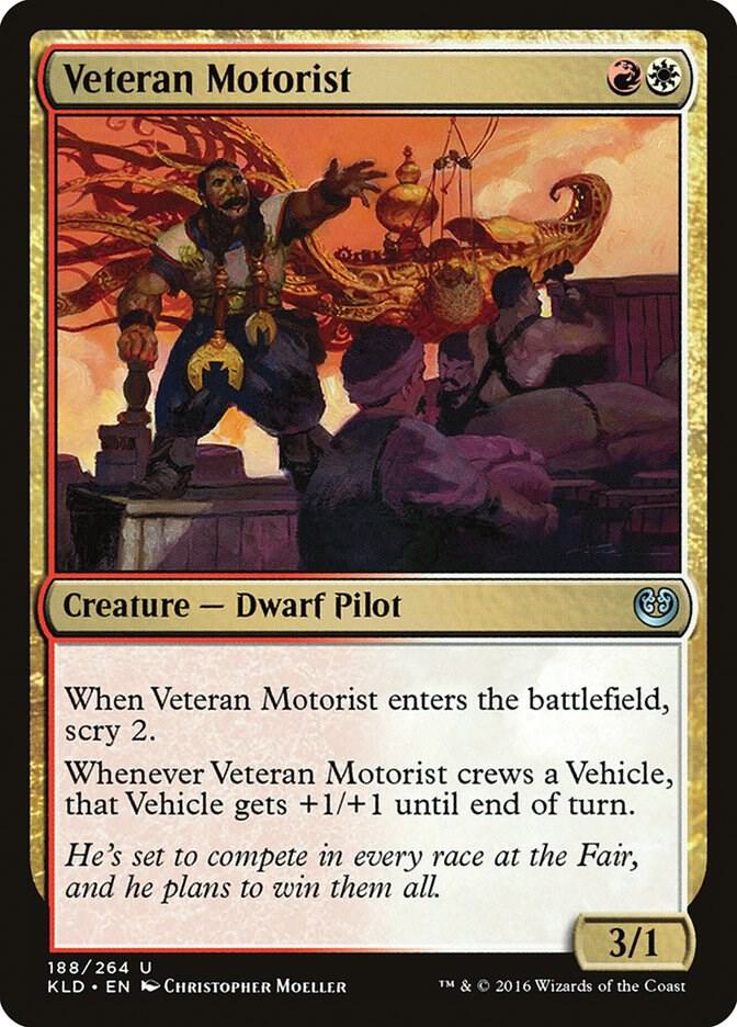 Veteran Motorist (188) [Kaladesh]