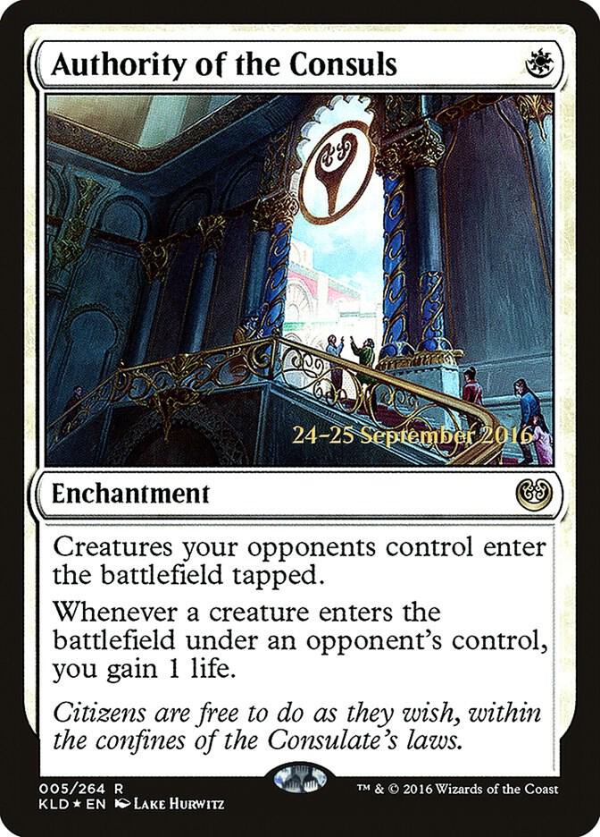 Authority of the Consuls (KLD) (5) [Prerelease Cards]
