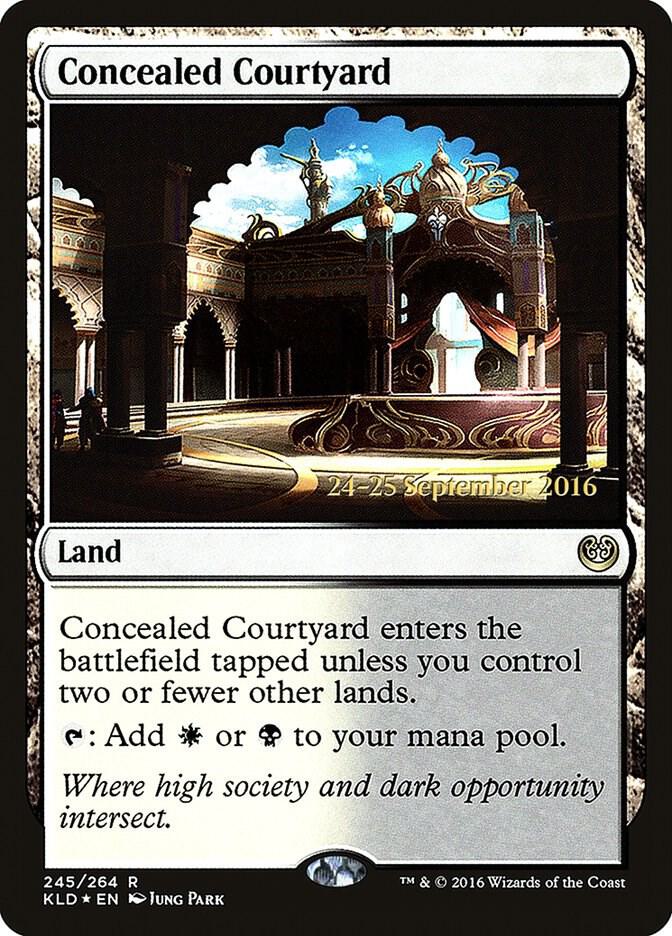 Concealed Courtyard (KLD) (245) [Prerelease Cards]