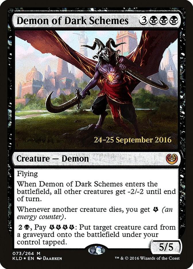 Demon of Dark Schemes (73) [Prerelease Cards]