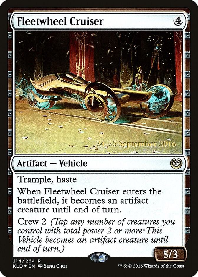 Fleetwheel Cruiser (214) [Prerelease Cards]