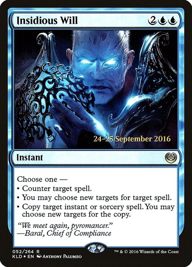 Insidious Will (52) [Prerelease Cards]