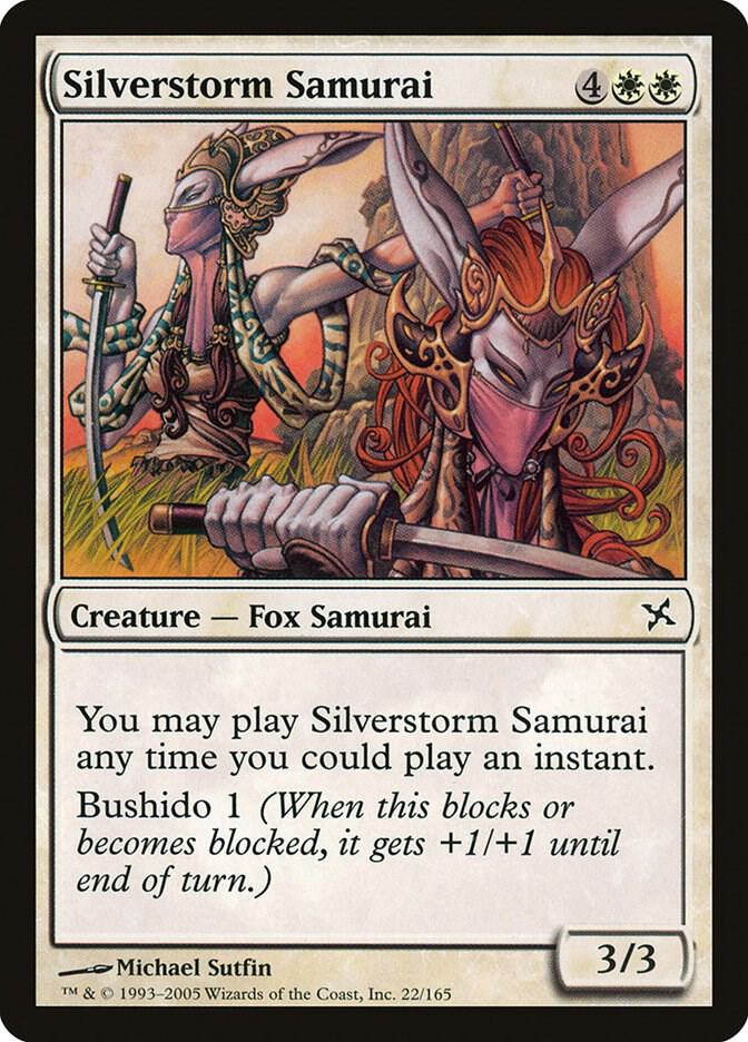 Silverstorm Samurai (22) [Betrayers of Kamigawa]