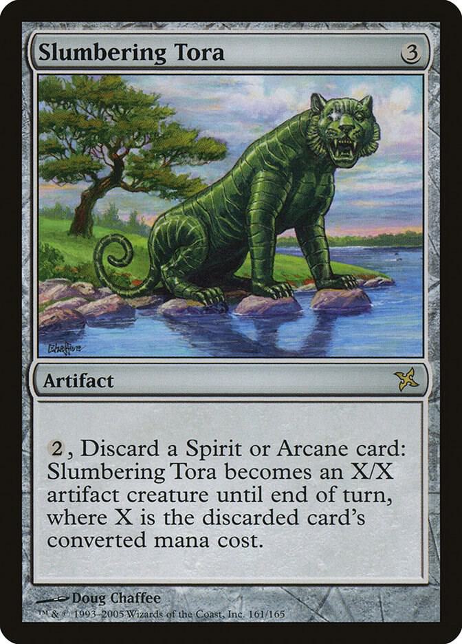 Slumbering Tora (161) [Betrayers of Kamigawa]