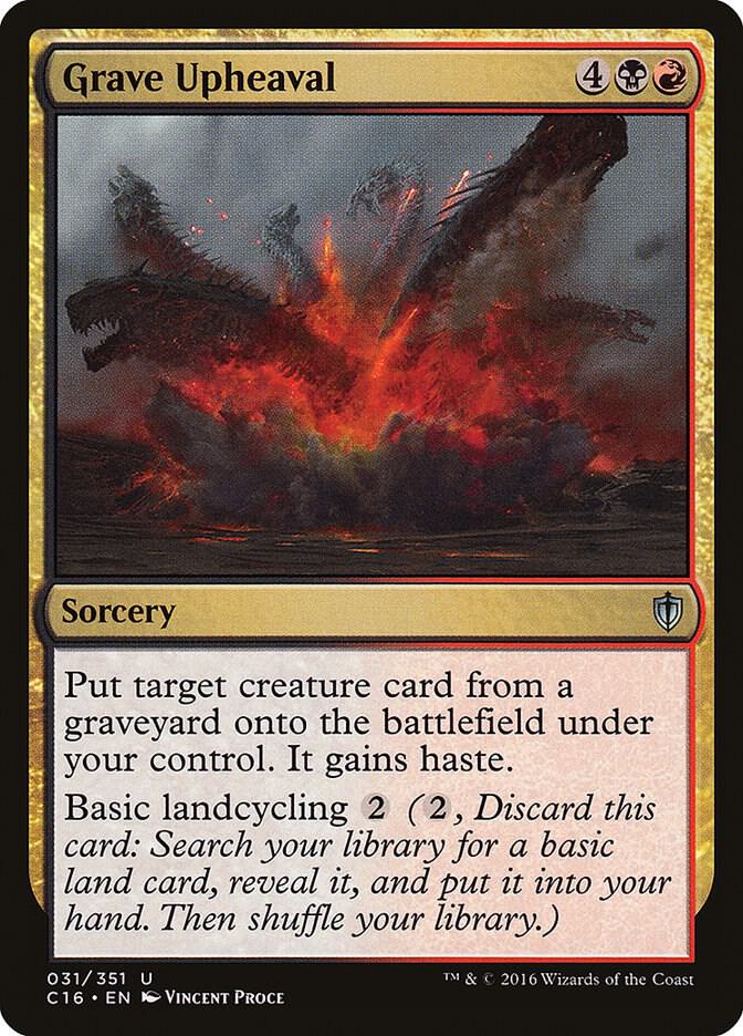Grave Upheaval (31) [Commander 2016]