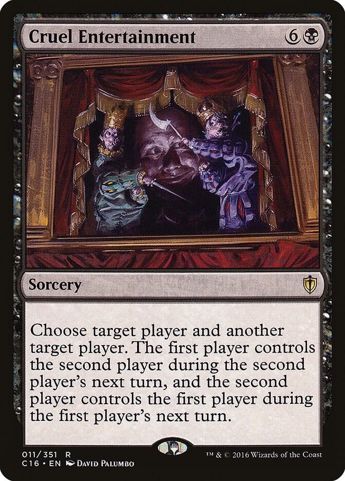 Cruel Entertainment (11) [Commander 2016]