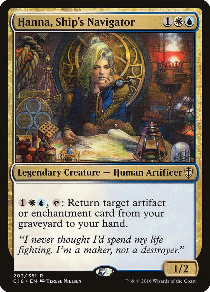 Hanna, Ship's Navigator (203) [Commander 2016]