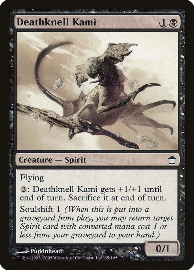 Deathknell Kami (65) [Saviors of Kamigawa]
