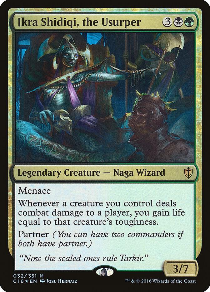 Ikra Shidiqi, the Usurper (32) [Commander 2016]