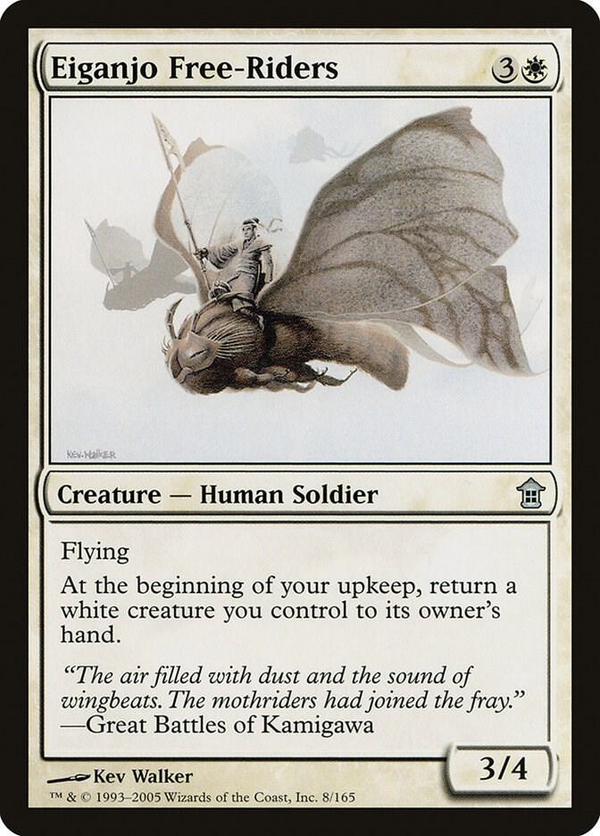 Eiganjo Free-Riders (8) [Saviors of Kamigawa]