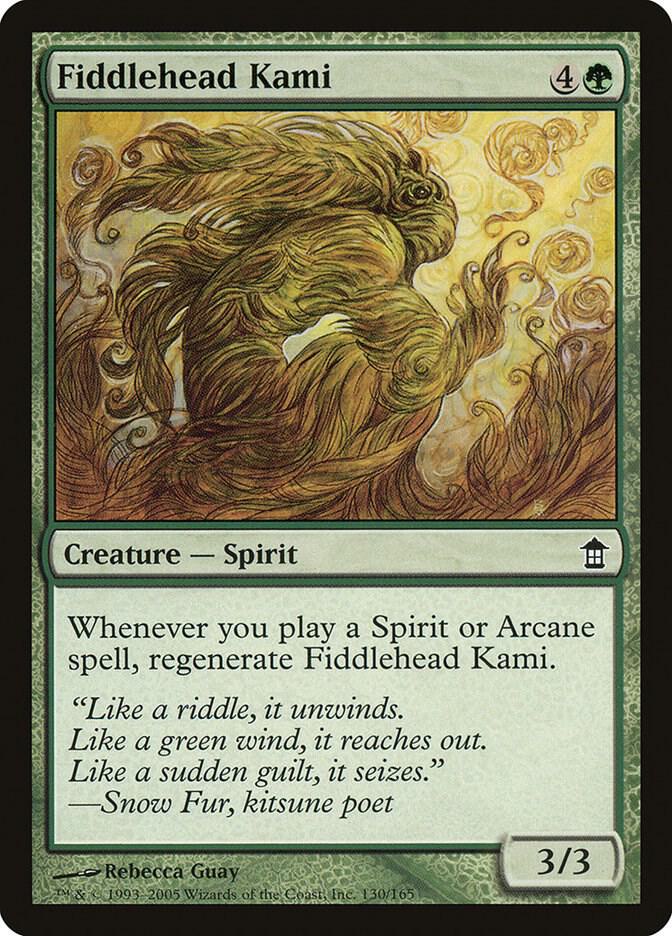 Fiddlehead Kami (130) [Saviors of Kamigawa]