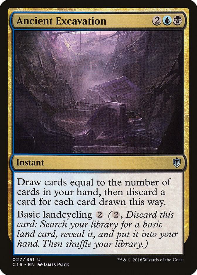 Ancient Excavation (27) [Commander 2016]
