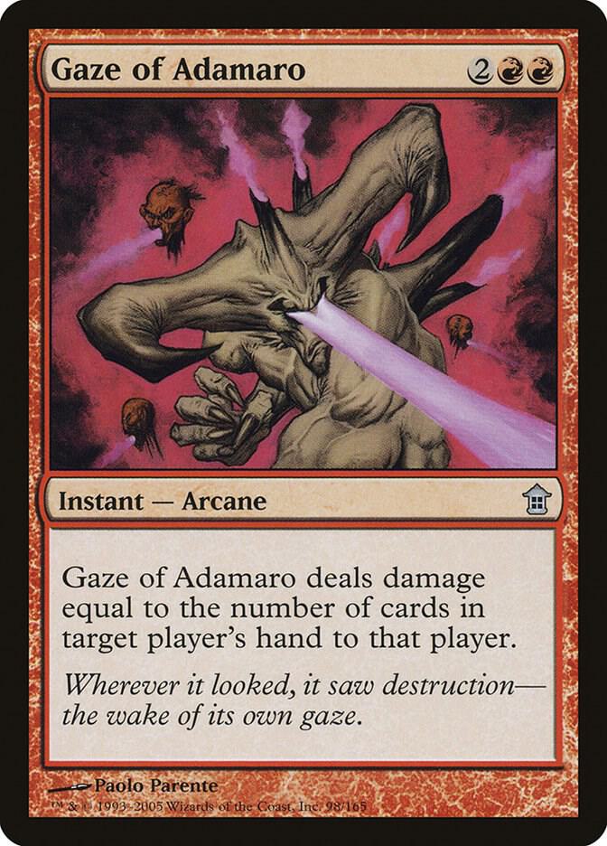 Gaze of Adamaro (98) [Saviors of Kamigawa]