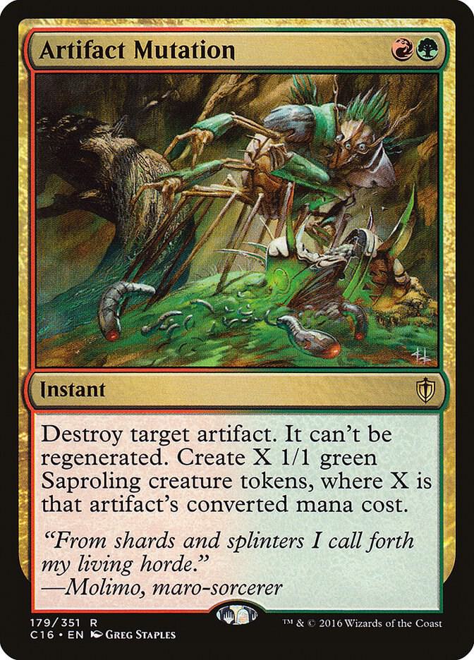 Artifact Mutation (179) [Commander 2016]