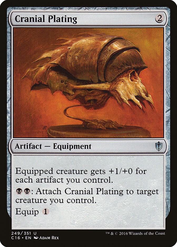 Cranial Plating (249) [Commander 2016]