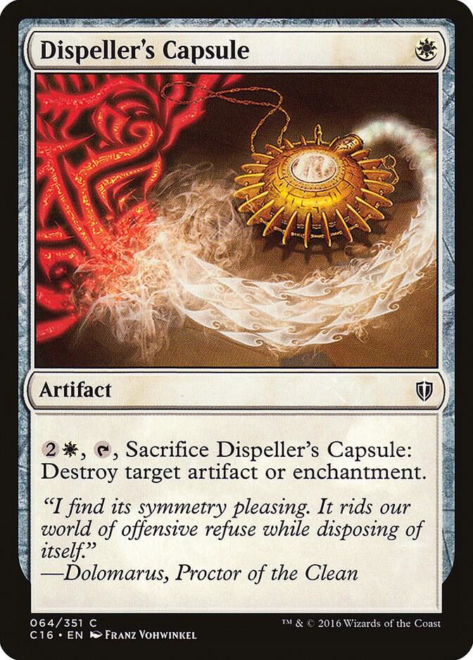Dispeller's Capsule (64) [Commander 2016]