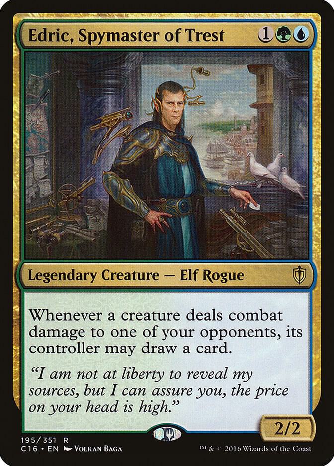 Edric, Spymaster of Trest (195) [Commander 2016]