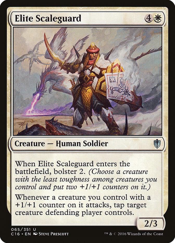 Elite Scaleguard (65) [Commander 2016]