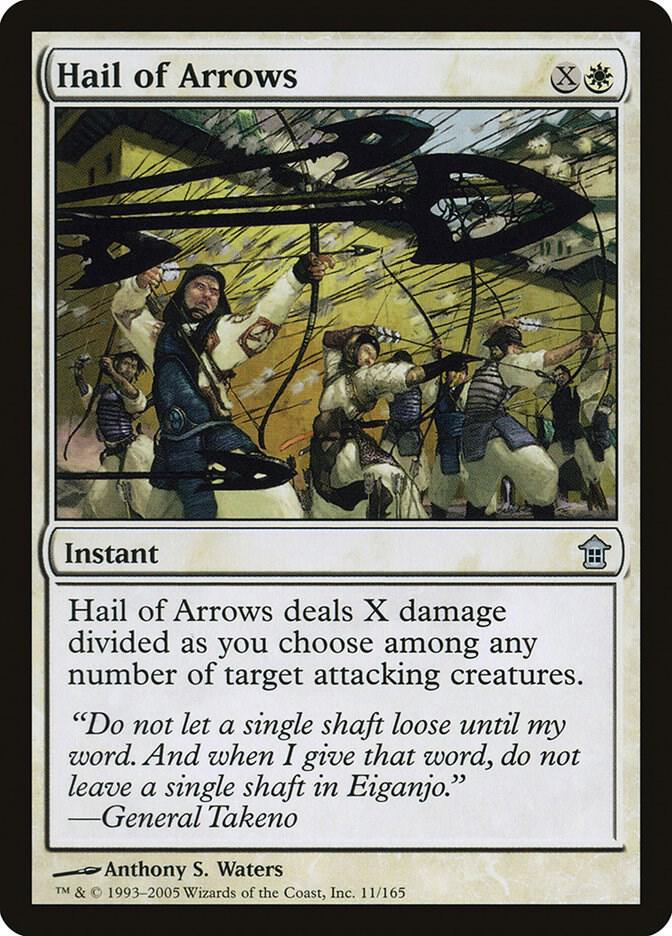 Hail of Arrows (11) [Saviors of Kamigawa]