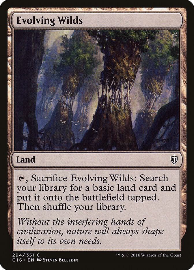Evolving Wilds (294) [Commander 2016]