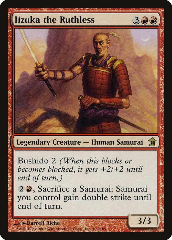 Iizuka the Ruthless (104) [Saviors of Kamigawa]