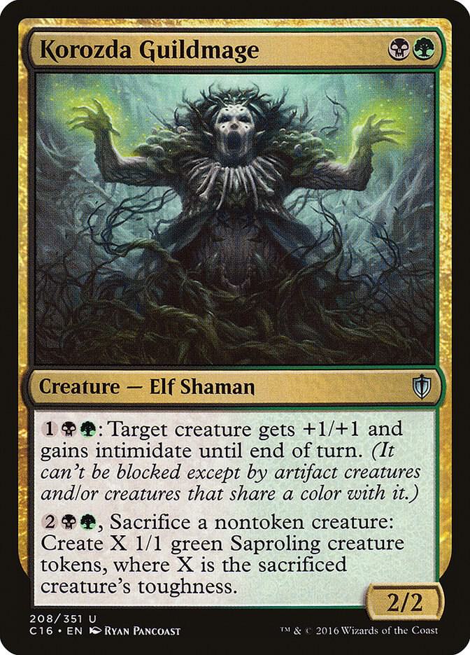 Korozda Guildmage (208) [Commander 2016]