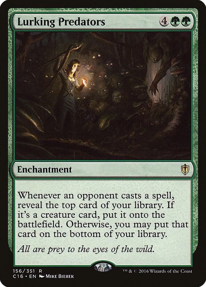 Lurking Predators (156) [Commander 2016]